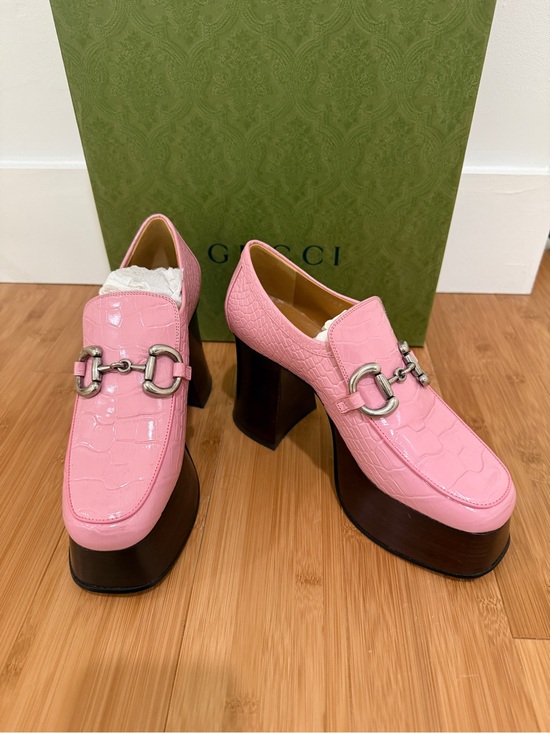 Gucci Shoes - Gucci Horsebit Platform Shoes